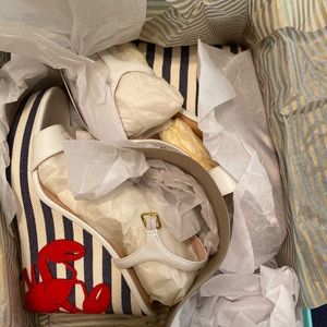 NWT Kate Spade Deacon Wedges Size 10